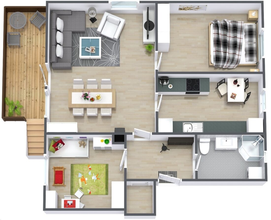 Double BHK House - Occupancy Sensor
