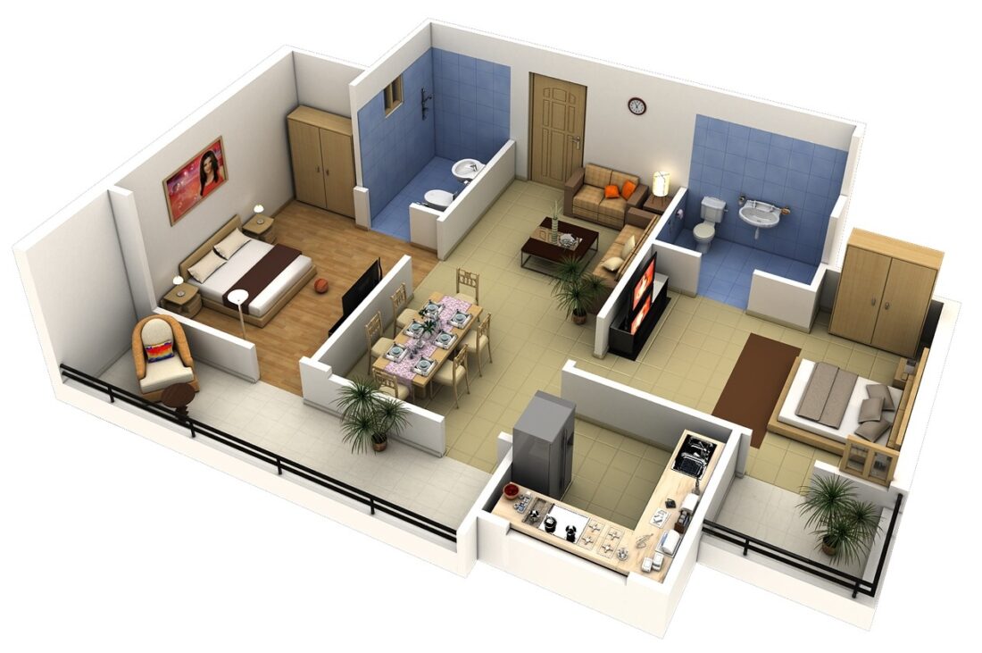 Double BHK House - Occupancy Sensor