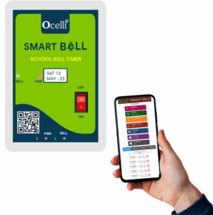School Bell Timer Smart Automatic Bell Management System 3 Seasons 20 Sessions Per Day + Unlimited Holidays. Standard Display Model